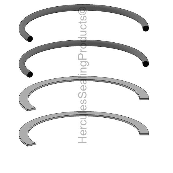 Atlas - After Market Parts Hydraulic Cylinder Repair Kit- I-TK-75V/TFE-8 1E00S080V - main